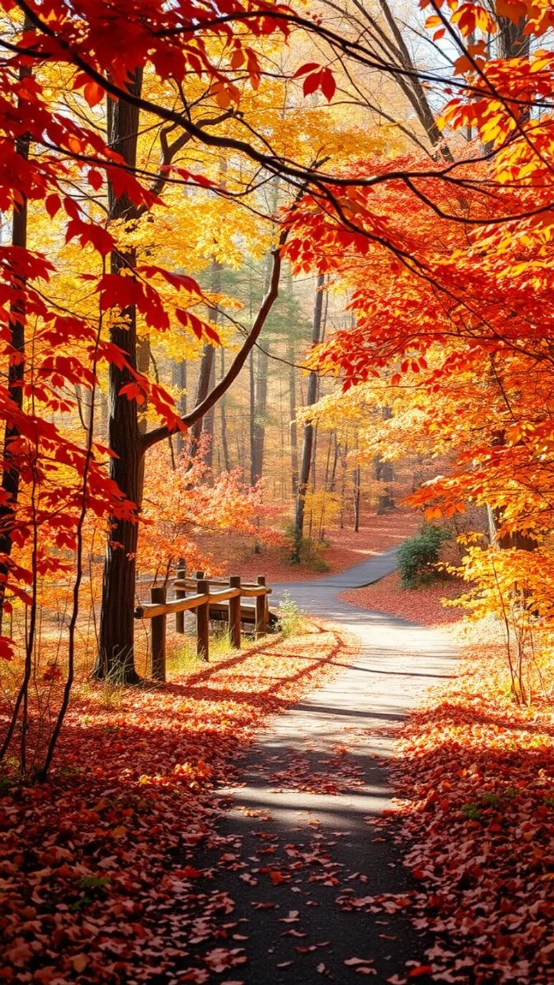 Cảm nhận nỗi buồn nhẹ nhàng qua tranh phong cảnh mùa thu buồn