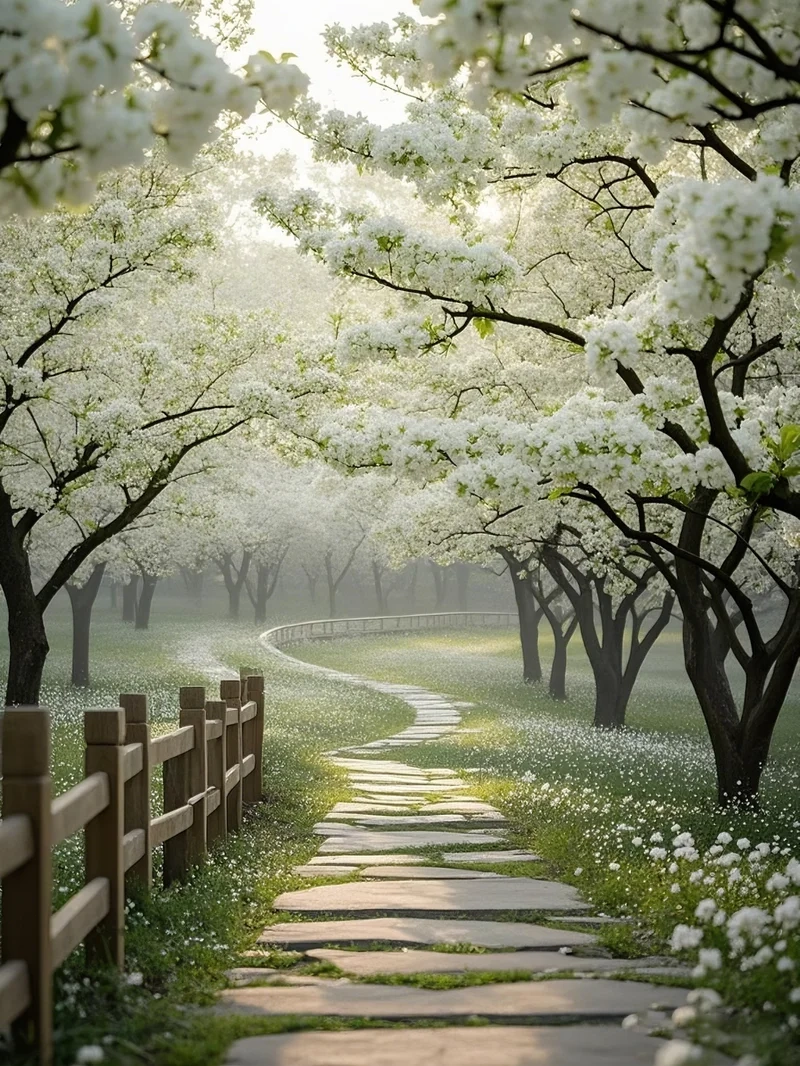 Sáng tạo chi tiết sống động cùng vẽ tranh phong cảnh mùa xuân đẹp