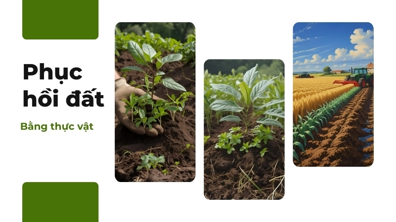 Phục hồi đất bằng thực vật, một giải pháp công nghệ xanh hiệu quả