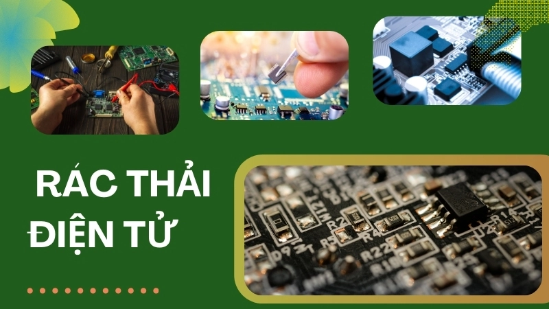  Rác thải điện tử chứa nhiều kim loại quý có thể tái chế