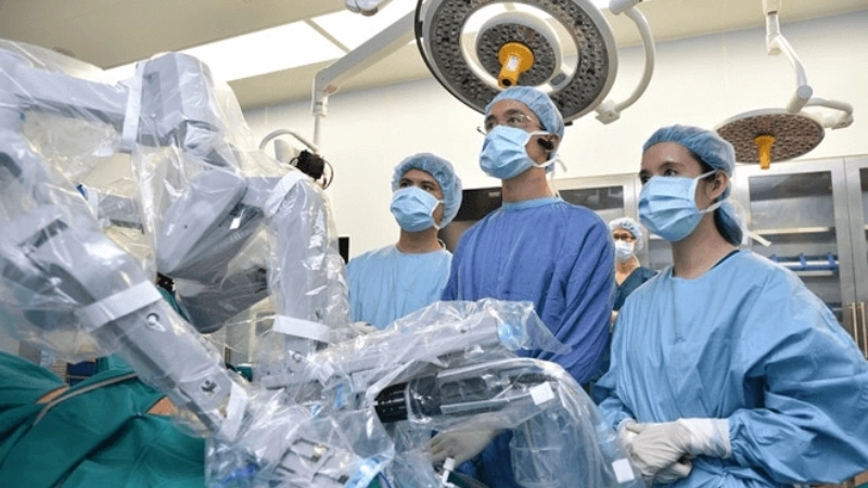 Ứng dụng robot phẫu thuật trong thực tiễn