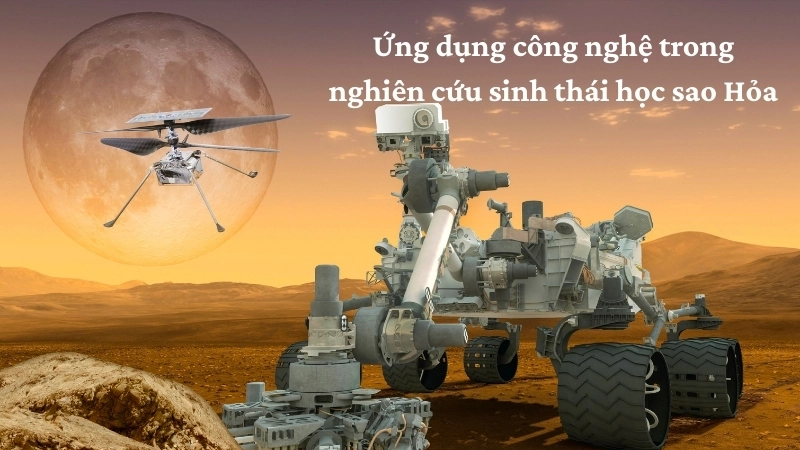 Ứng dụng công nghệ trong nghiên cứu sinh thái học sao Hỏa