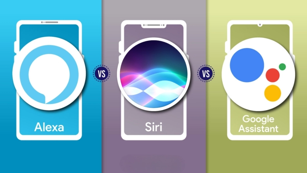 Siri và Google Assistant, hai trợ lý ảo phổ biến nhất