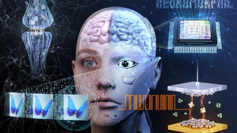  Sơ đồ giải thích neuromorphic computing là gì và ứng dụng