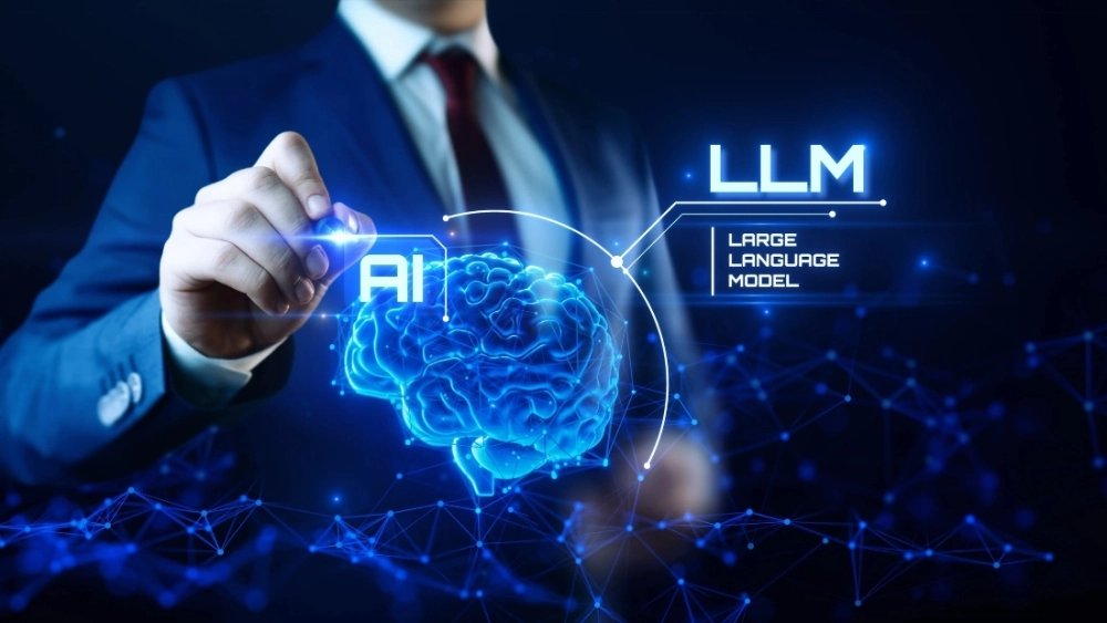  Sơ đồ minh họa cách hoạt động của LLM trong não bộ nhân tạo