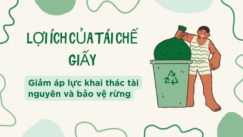 Giảm áp lực khai thác tài nguyên và bảo vệ rừng