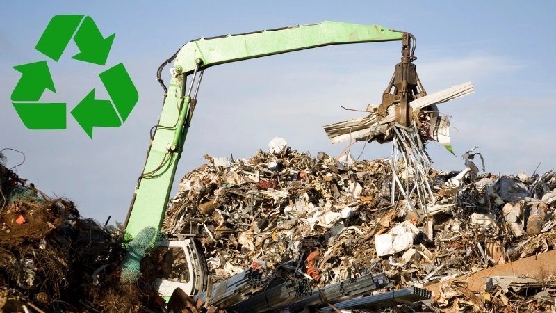 Tái sử dụng kim loại góp phần xây dựng tương lai bền vững