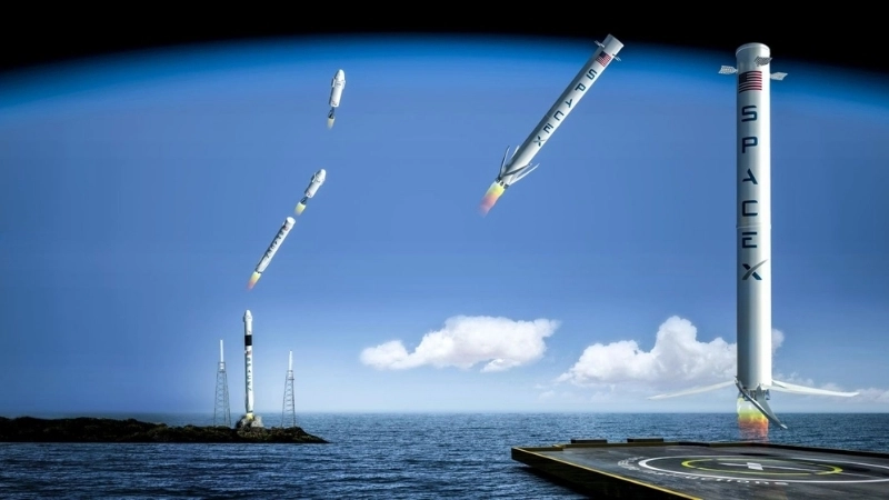  Tên lửa tái sử dụng của SpaceX là một đột phá trong ngành công nghiệp vũ trụ