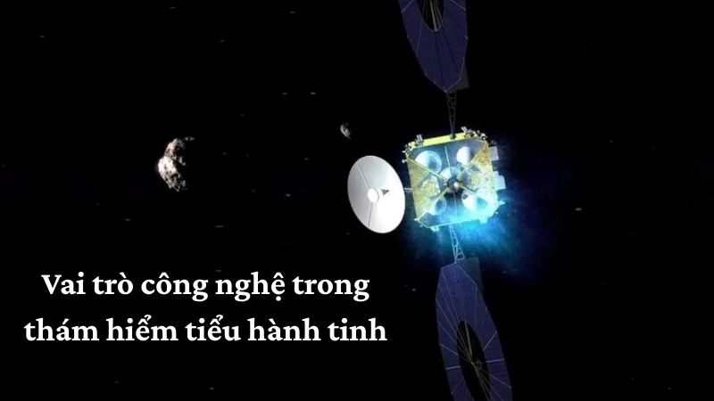 Vai trò công nghệ trong thám hiểm tiểu hành tinh