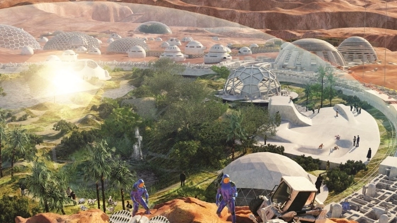 Ứng dụng thuộc địa hóa sao Hỏa trong tất cả lĩnh vực