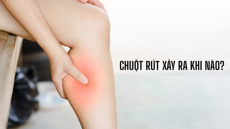  Tình trạng co cơ đột ngột thường xảy ra khi cơ bắp hoạt động quá sức