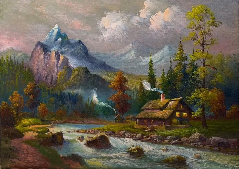 Chiêm ngưỡng độ nét cao với tranh phong cảnh 4k