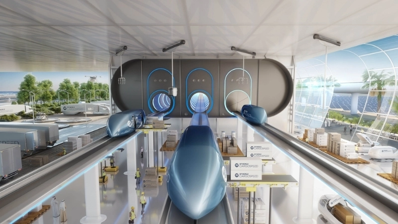 Tự động hóa và trí tuệ nhân tạo điều khiển hệ thống Hyperloop