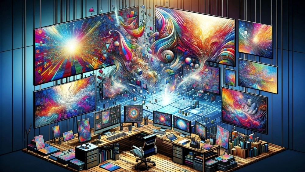  Ứng dụng AI tạo sinh trong việc sáng tác tranh nghệ thuật