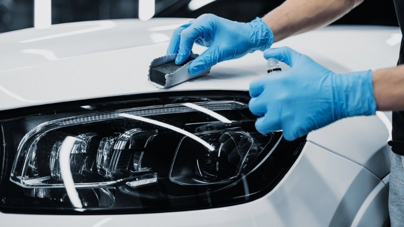  Ứng dụng của vật liệu tự vá trên lớp sơn phủ ô tô