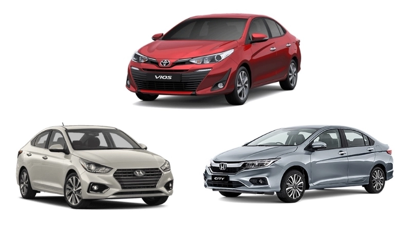 Những mẫu xe phân khúc B phổ biến hiện nay