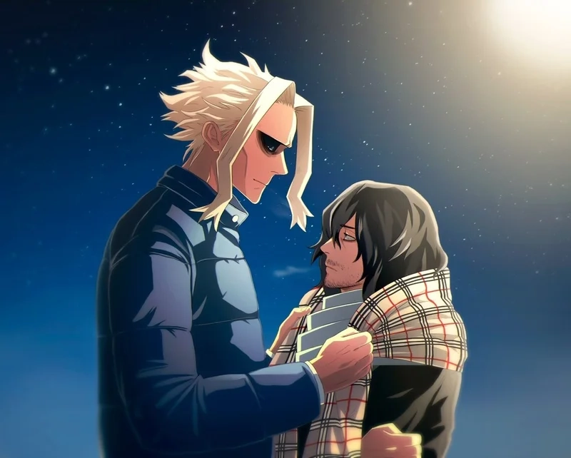 Trận đấu nghẹt thở all might x aizawa