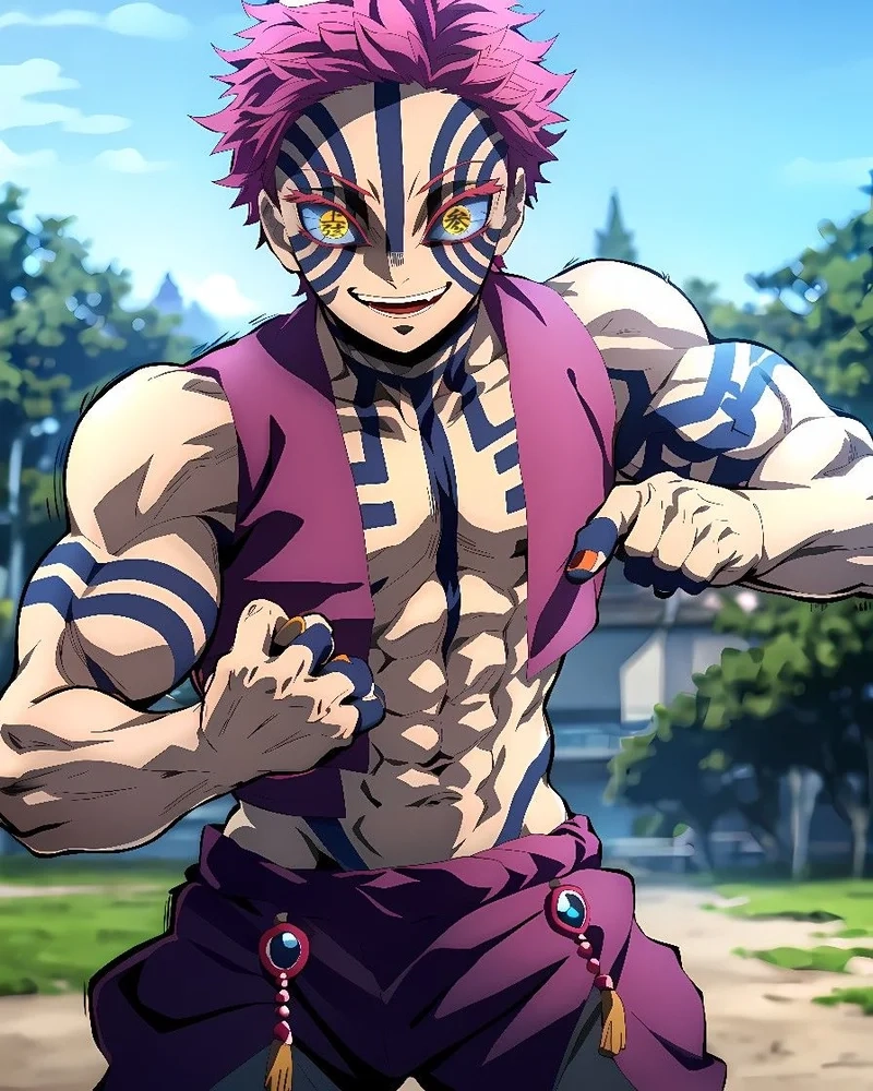 Ngắm nhìn quyền lực tuyệt đối trong ảnh akaza ngầu