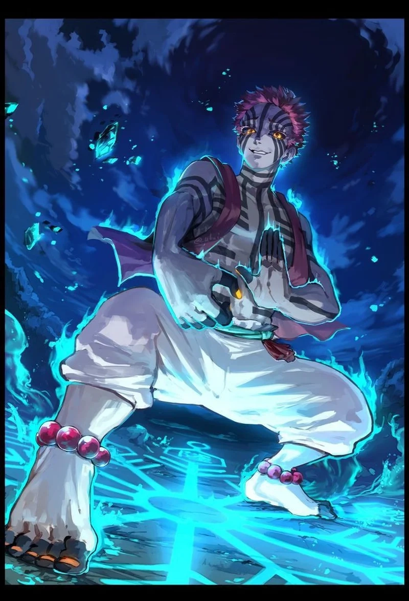 Khám phá trận chiến kịch tính cùng akaza demon slayer
