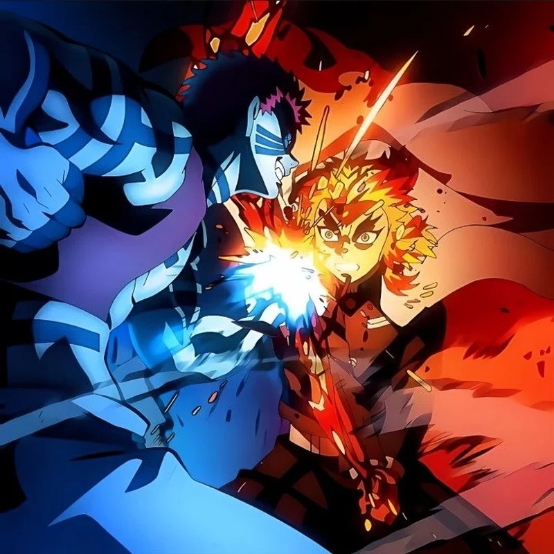 Theo dõi màn so tài ấn tượng rengoku vs akaza