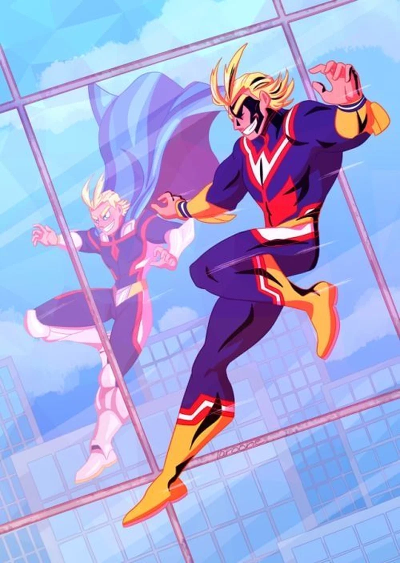 Hình nền sắc nét với 4k ultra all might wallpaper