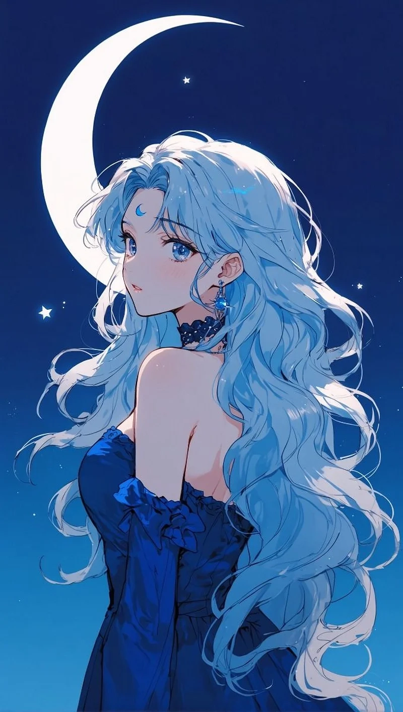 Làm mới màn hình desktop với ảnh nền anime 3d