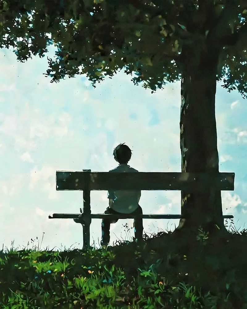 Tận hưởng vẻ cô đơn đẹp trong ảnh anime cô đơn