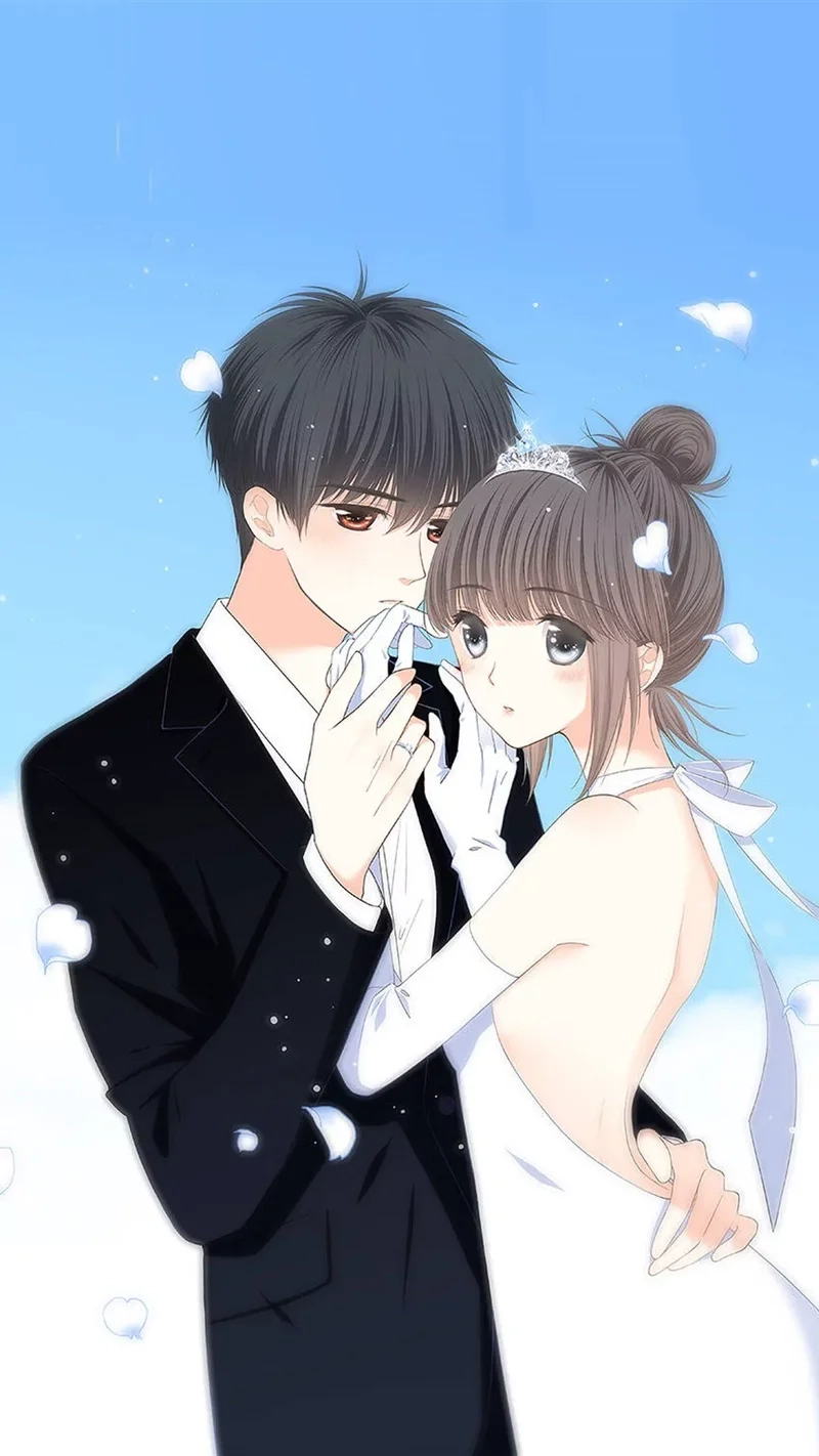 Chiêm ngưỡng sự dễ thương trong hình ảnh cặp đôi yêu nhau cute anime