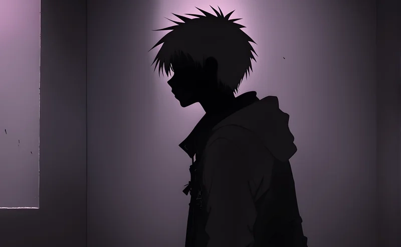 Thể hiện phong cách riêng qua avatar ảnh anime nam buồn cô đơn