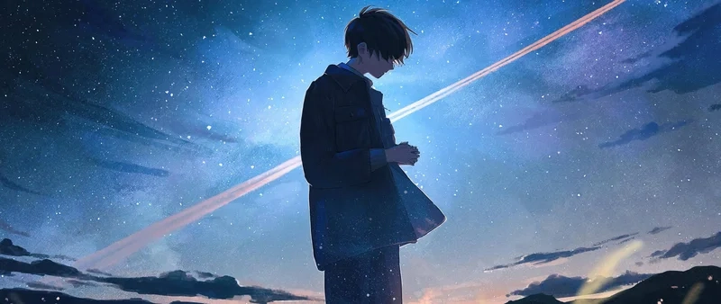 Tận hưởng phút giây trầm lắng với hình ảnh anime buồn cô đơn nam