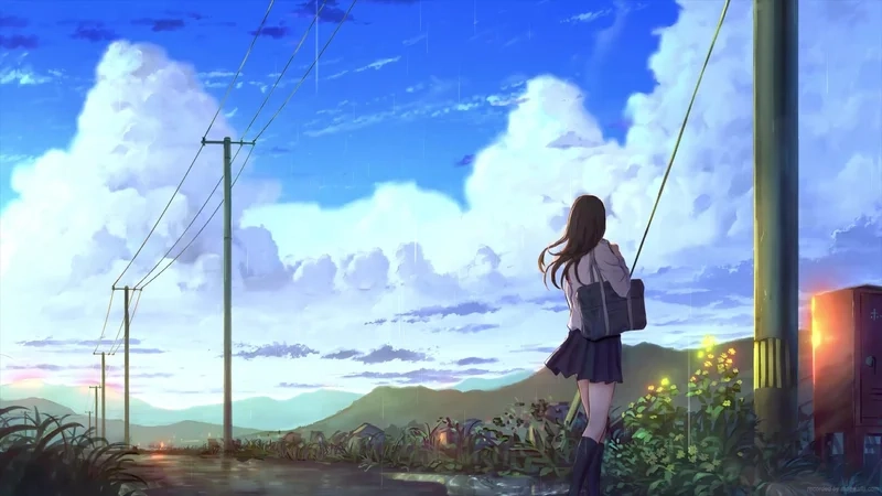 Trải nghiệm cảm xúc sâu lắng với ảnh anime buồn cô đơn