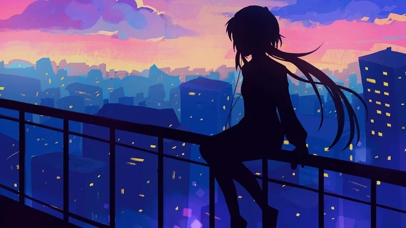 Lưu giữ ký ức riêng qua ảnh cô đơn anime