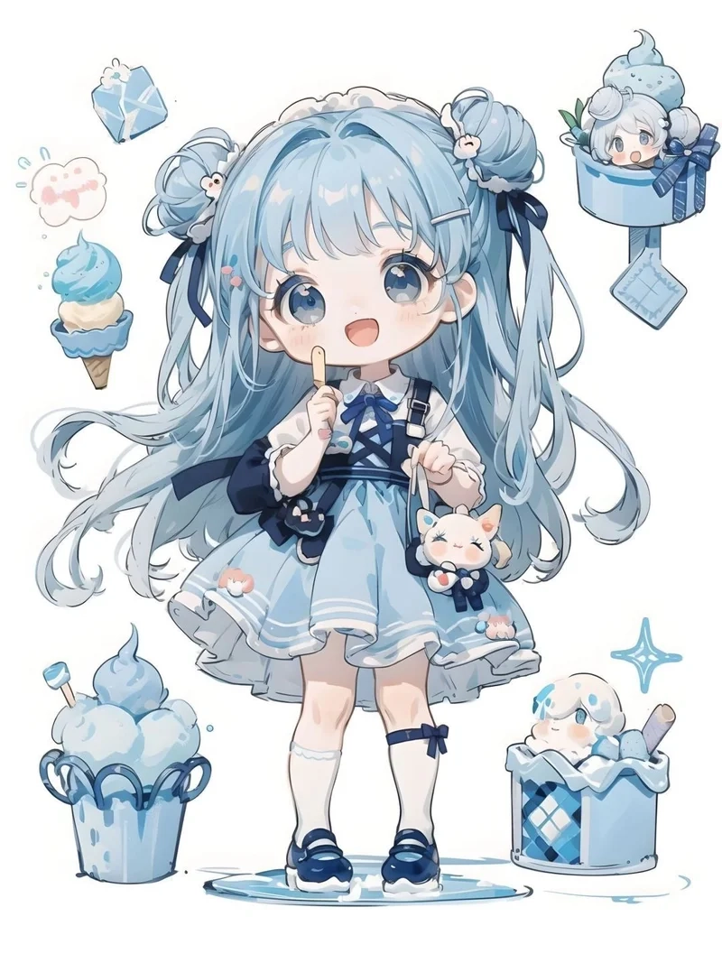 Ngắm nhìn cô nàng xinh xắn trong hình ảnh cô gái cute anime