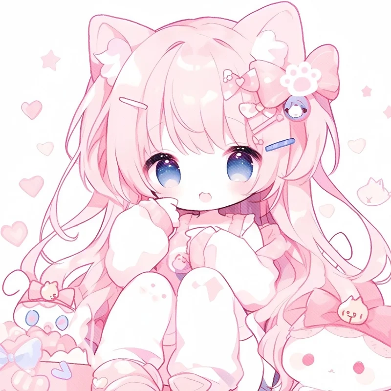 Ngắm nét đáng yêu qua ảnh anime nữ dễ thương