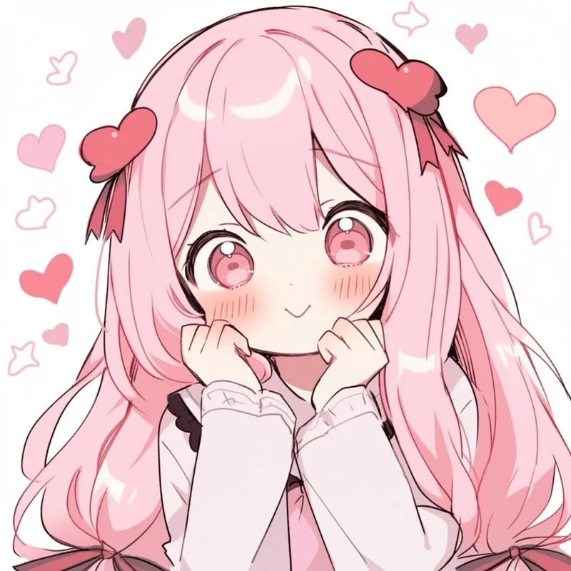 Biến avatar đáng yêu cùng ảnh anime nữ cute dễ thương