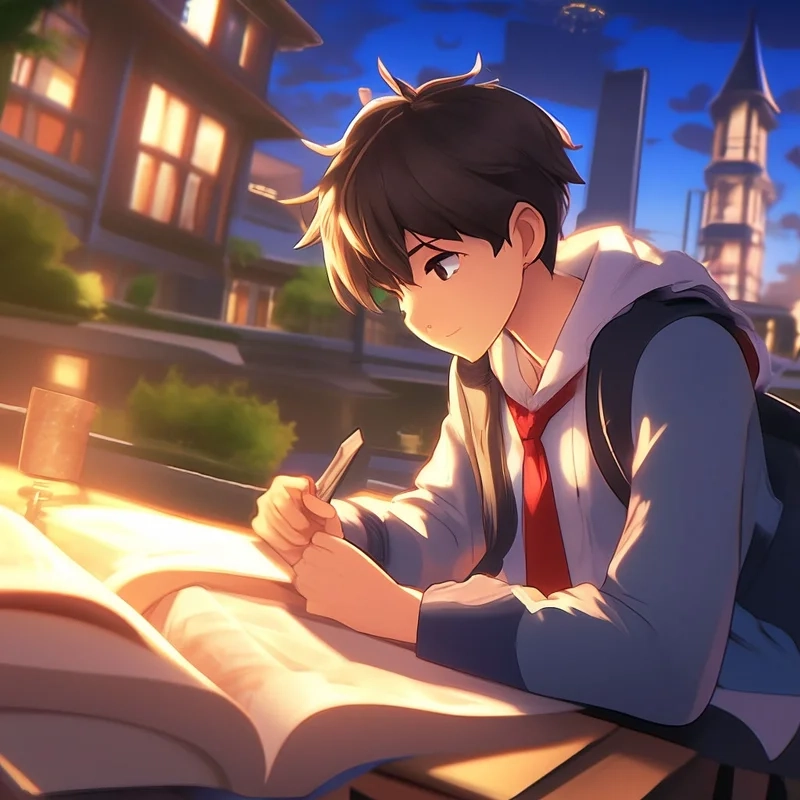 Thể hiện phong thái ngầu lòi với ảnh anime học sinh nam ngầu