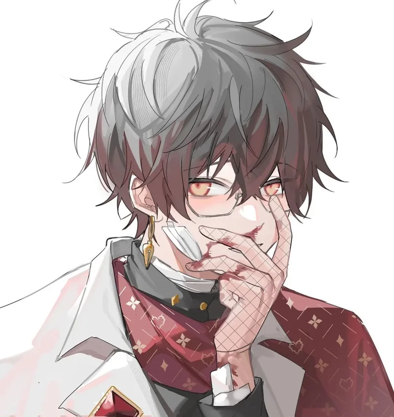 Thể hiện sự bí ẩn với ảnh anime nam lạnh lùng