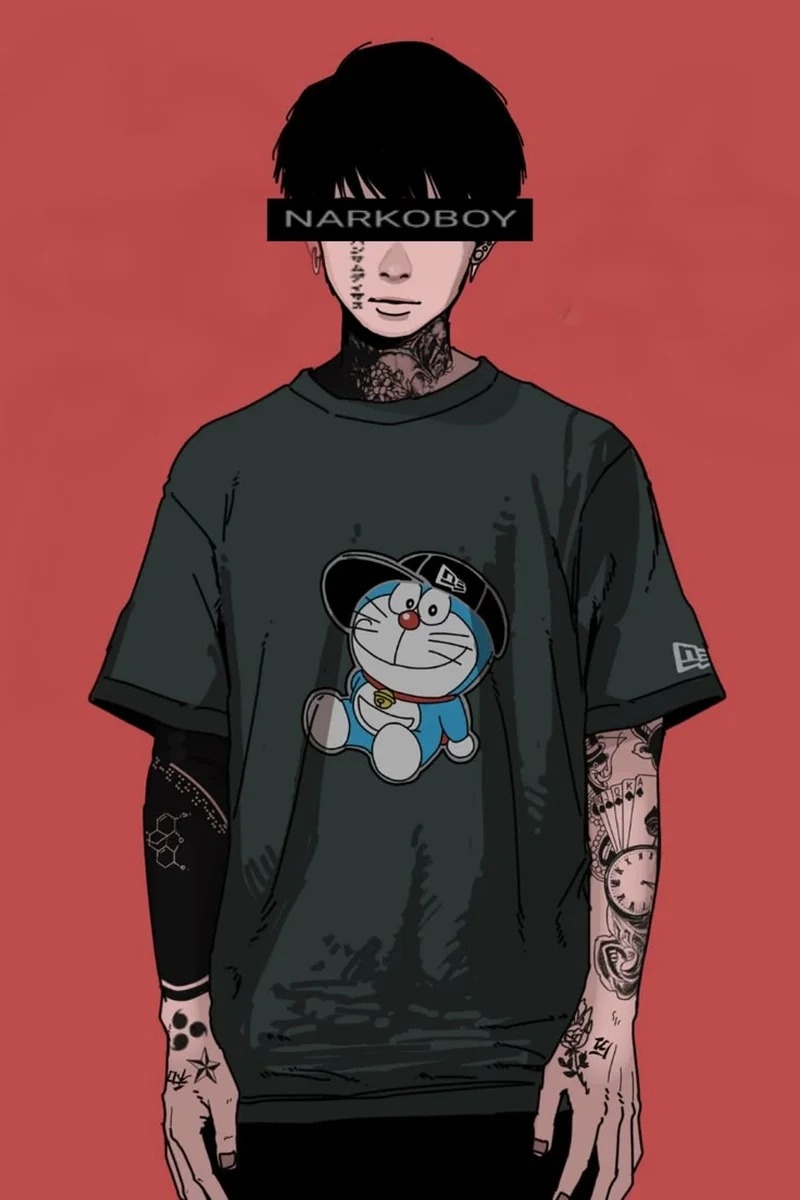 Tạo phong cách ấn tượng cùng lạnh lùng ảnh anime nam