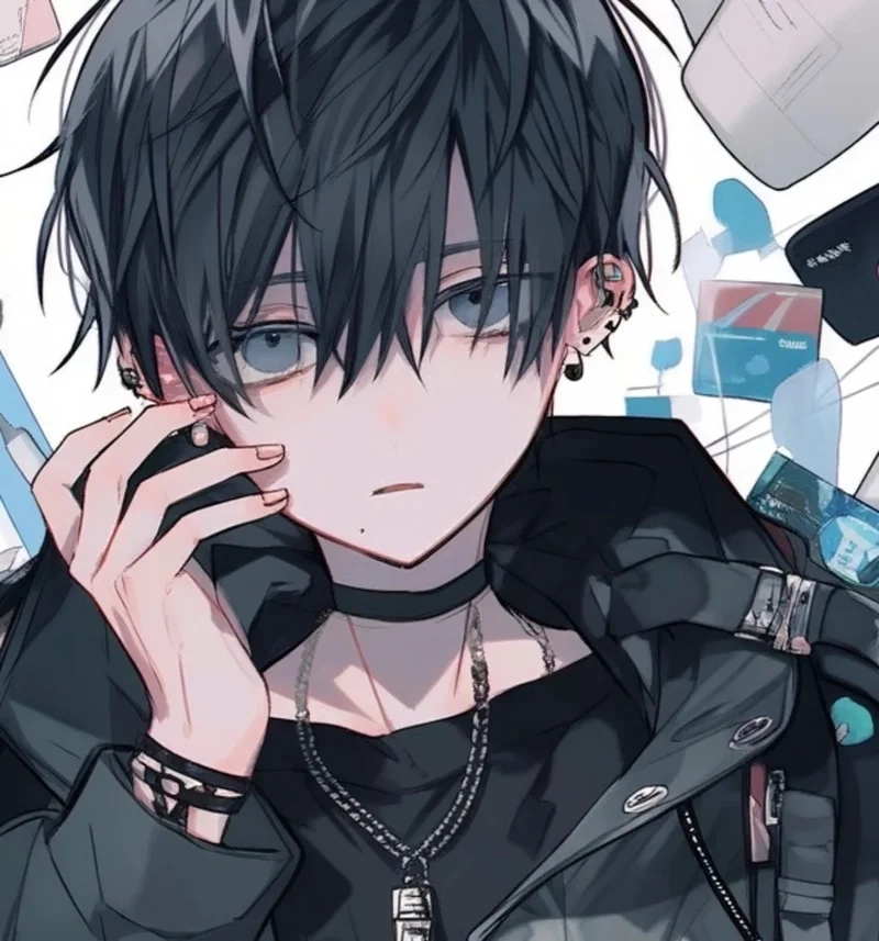 Khám phá sự ngầu chất với trai ngầu lạnh lùng ảnh anime nam