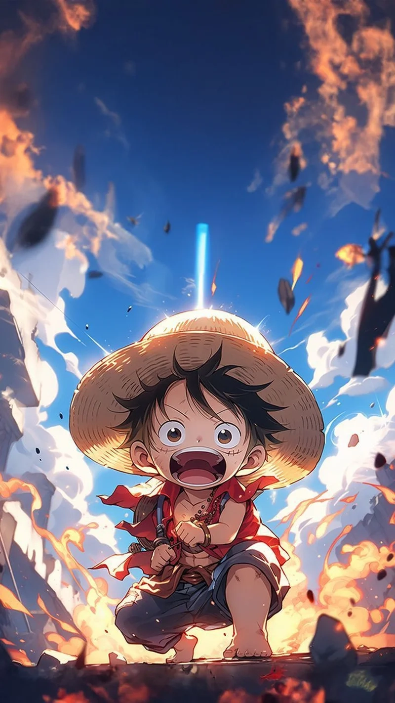 Khám phá thần thái cực ngầu cùng hình ảnh anime luffy ngầu