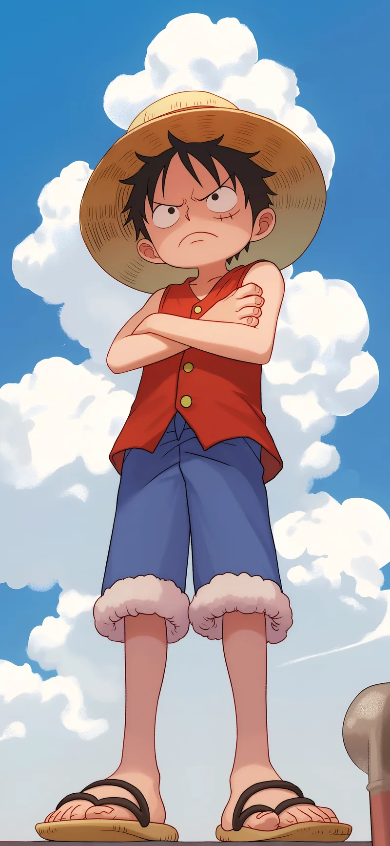 Khám phá vẻ dễ thương của ảnh anime one luffy