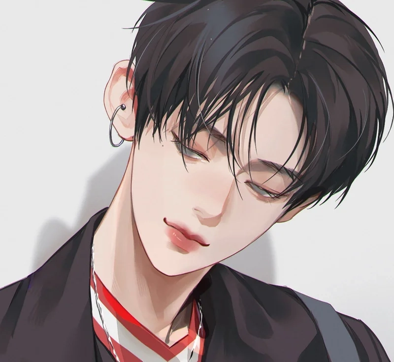 Avatar độc đáo dành cho fan ảnh anime nam lạnh lùng