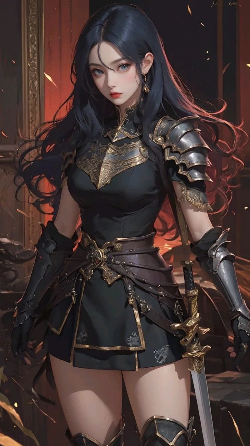 Tận hưởng nét cá tính trong ảnh anime ngầu nữ tuyệt đẹp