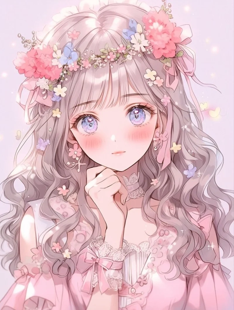 Tạo phong cách mạng xã hội với avatar ảnh anime nữ cute