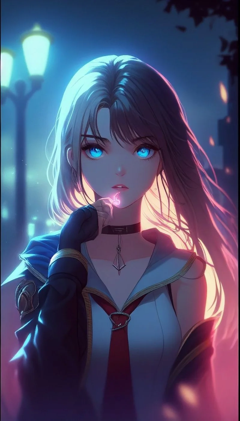 Khám phá phong cách cá tính với hình ảnh anime nữ ngầu