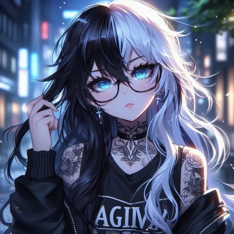 Kết hợp đáng yêu và cool cùng ảnh anime nữ cute ngầu