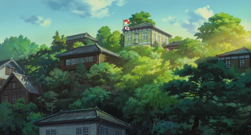 Màn hình sống động nhờ hình nền phong cảnh anime 4k