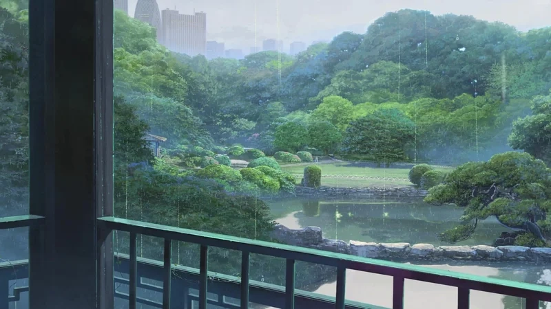 Thưởng thức cảnh sắc u buồn qua ảnh phong cảnh buồn anime