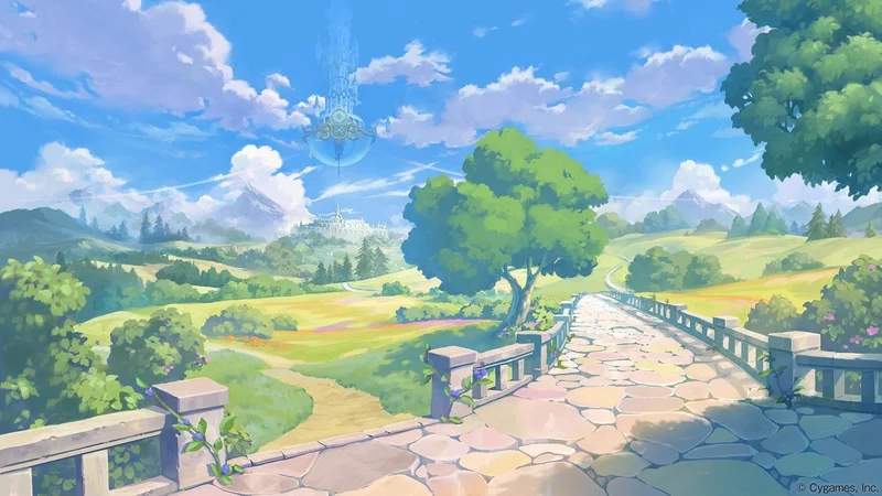 Đắm chìm vào màu sắc hoạt hình với ảnh phong cảnh đẹp anime