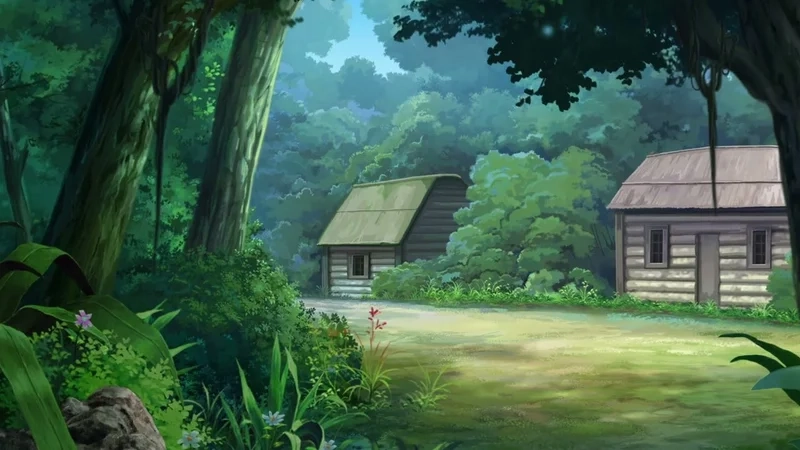 Sáng tạo nghệ thuật với tranh phong cảnh anime